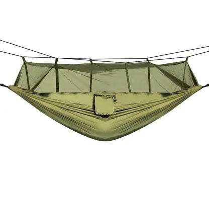Ultra-Durable 600lb Outdoor Hammock with Mosquito Net
