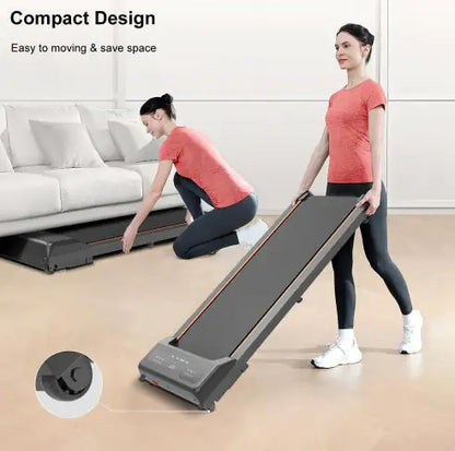 SleekDesk Treadmill Pro with LED & Remote
