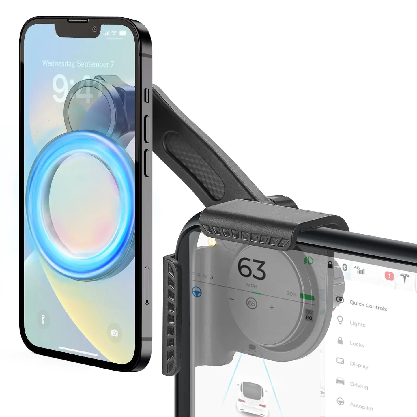 Tesla Strong Magnetic Phone Mount for Model 3/Y/Cybertruck