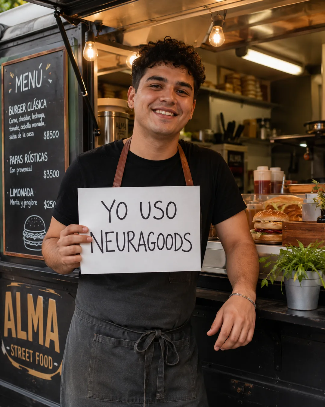 Food truck cliente de NeuraGoods